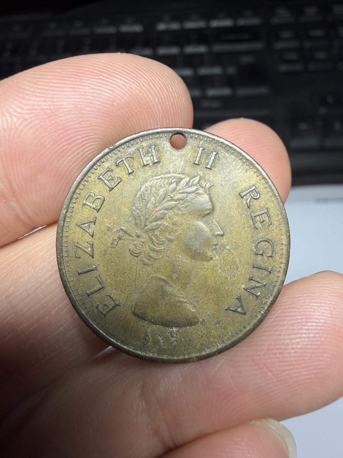 2025年集古藏今外币拍卖第二期-第7场—（总第307拍），可以寄存60天，满160元包邮。 1957年南非1/2便士