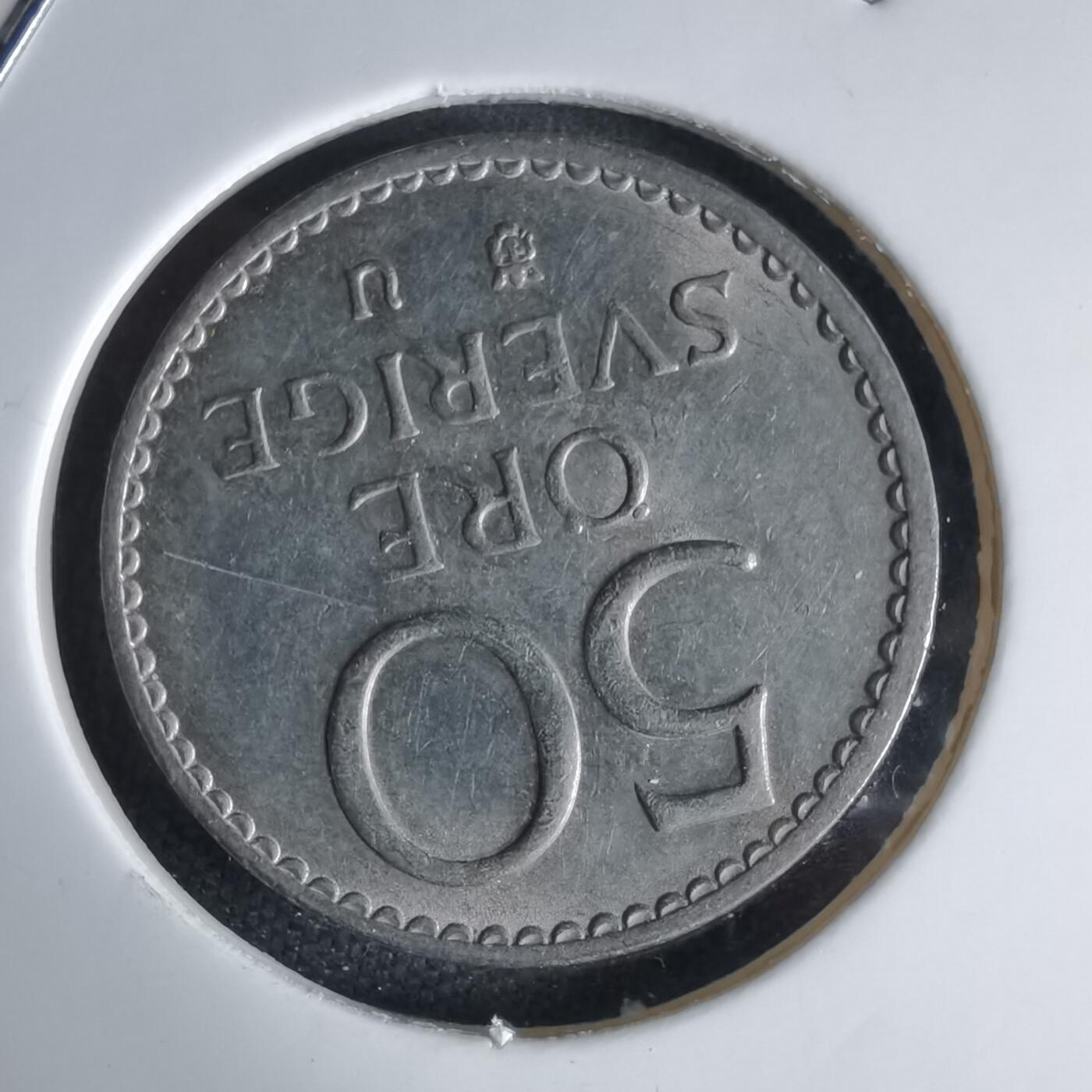 沼泽如烟--第992场 瑞典1966年50欧尔