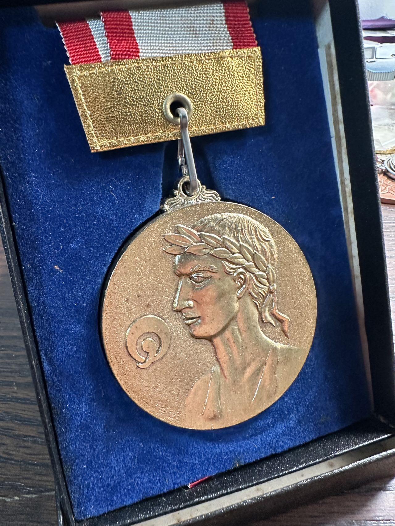 蒂克钱币 -第58场 日本企业章 徽章专场 我孙子市市民体育大会 镀金章