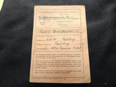 （450件！制服徽章盛宴）罗岚⭐爱藏⭐年前甄选大拍场-店主清仓处理-分享拍场额外现金红包（实体经营） - 东德萨克森州社会保险卡