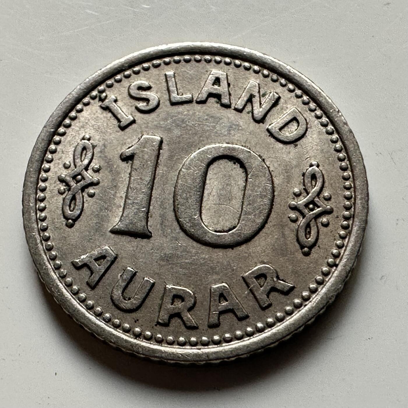 🌹外币初藏🌹🐯2026年第19场 快递已停，正月十五后再发 丹属冰岛1940年10奥拉