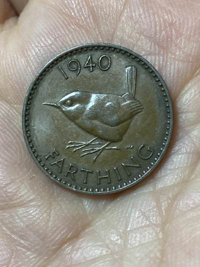 2026年第二十四场(总第一百九十三场）外国好品散币场(免佣金) - 好品–英国🇬🇧1940年1法新(乔治六世第一版)