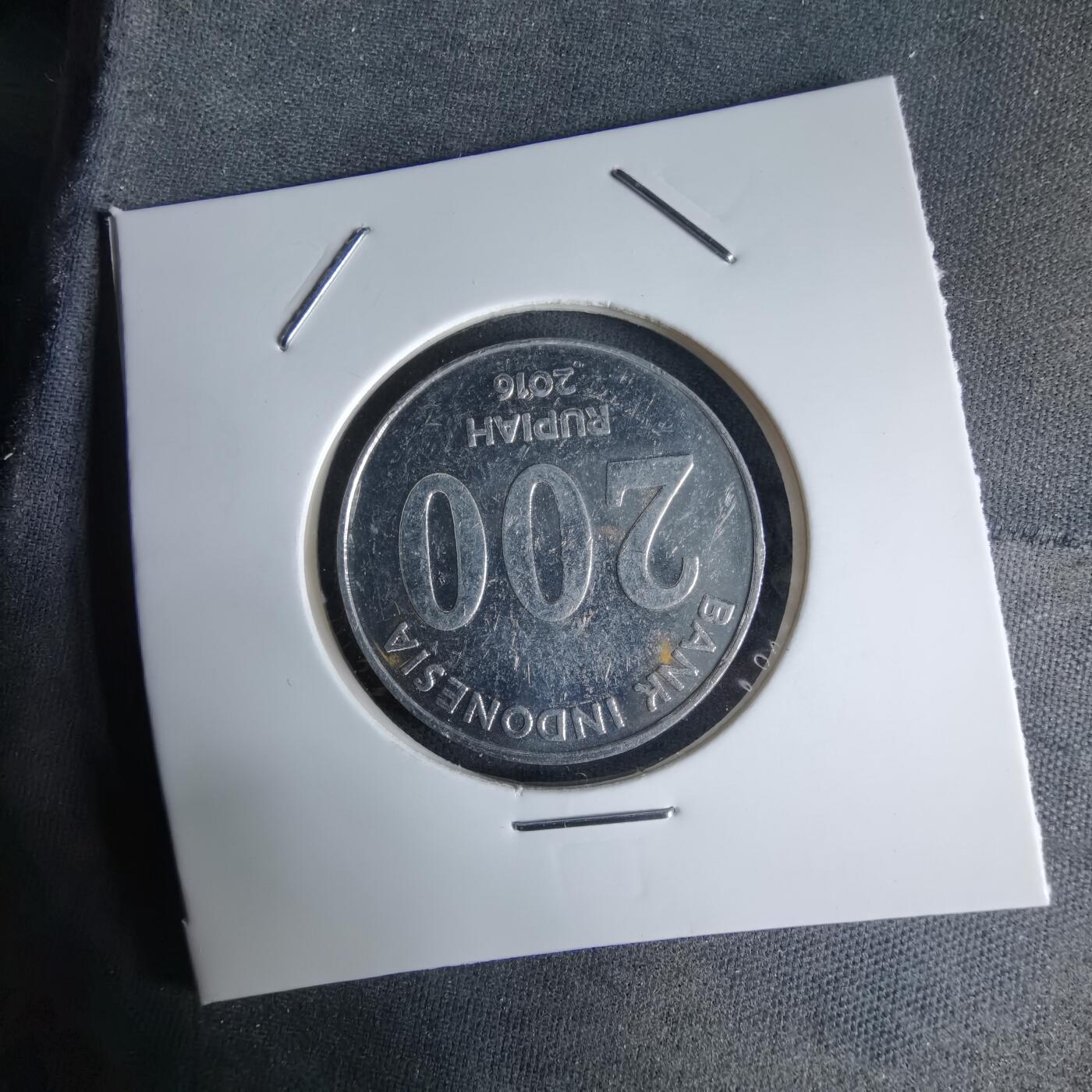 沼泽如烟--第992场 印度尼西亚2016年200卢比