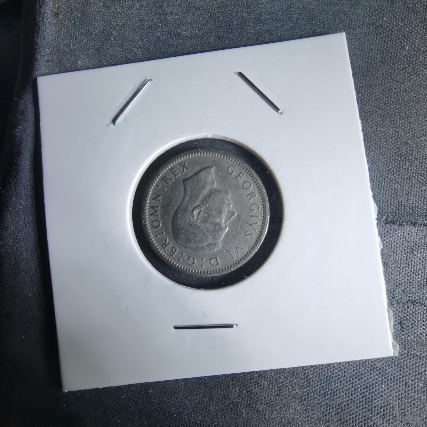 沼泽如烟--第992场 英国1948年6便士