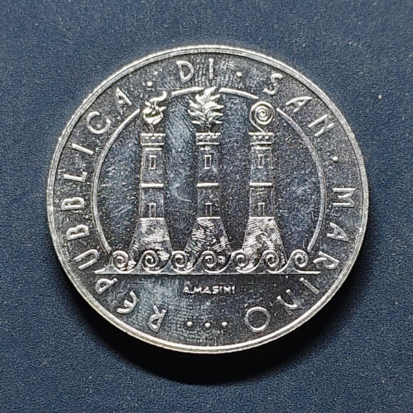 【全场包邮】纯粹捡漏拍503场 圣马力诺2008年5欧元国际地球年纪念银币【32毫米18克92.5%】