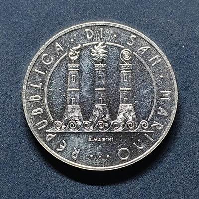 【全场包邮】纯粹捡漏拍503场 - 圣马力诺2008年5欧元国际地球年纪念银币【32毫米18克92.5%】