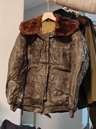 （450件拍品！制服徽章盛宴）罗岚⭐爱藏⭐年前甄选大拍场-店主清仓处理-分享拍场额外现金红包（实体经营） - su-M62式飞行员夹克  约二号尺码