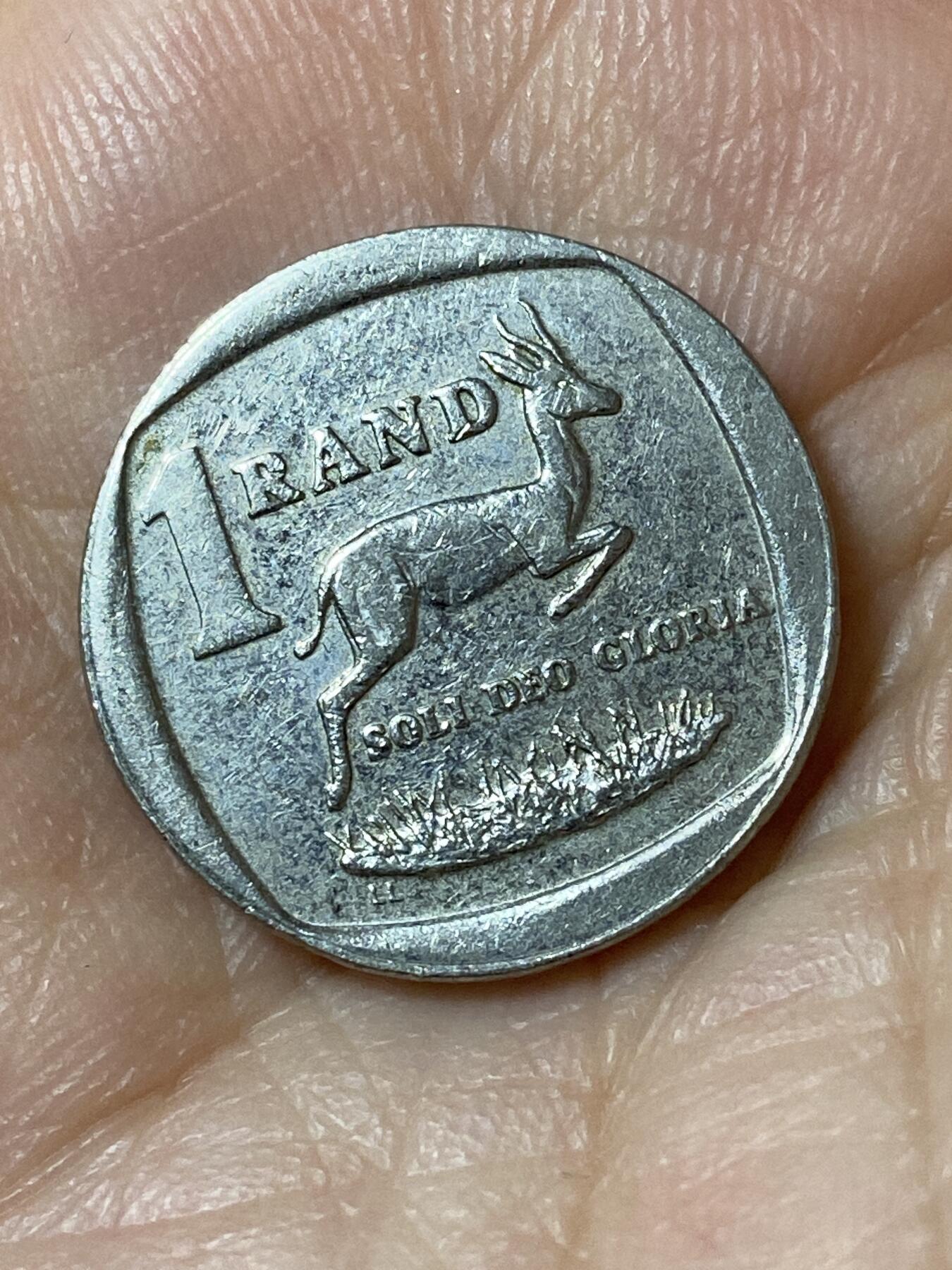 2026年第二十三场(总第一百九十二场）外国好品散币场(年后发货) 南非🇿🇦1997年1兰特(独立后第九套)