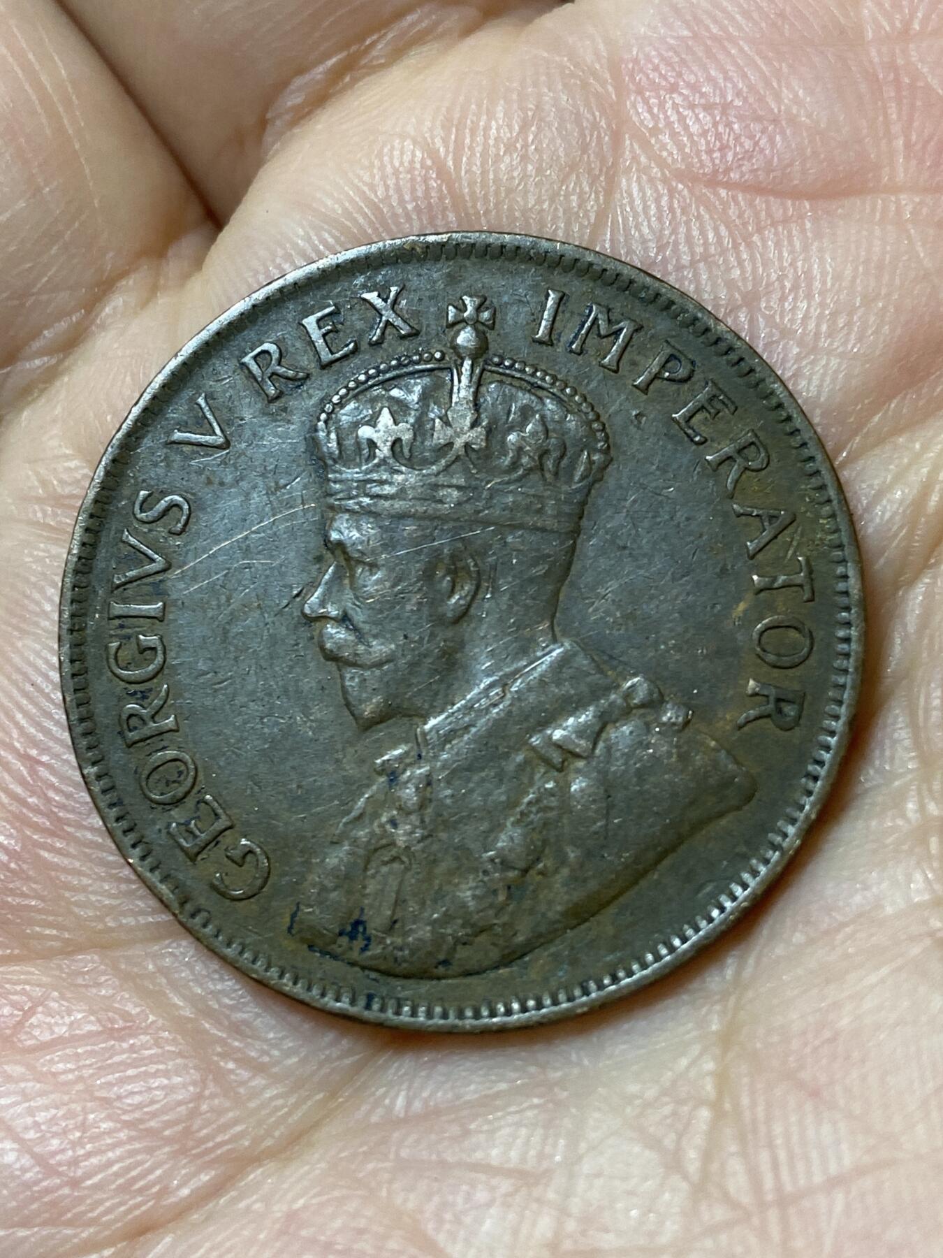 2026年第二十三场(总第一百九十二场）外国好品散币场(年后发货) 英属南非1934年1便士(乔治五世第三版)