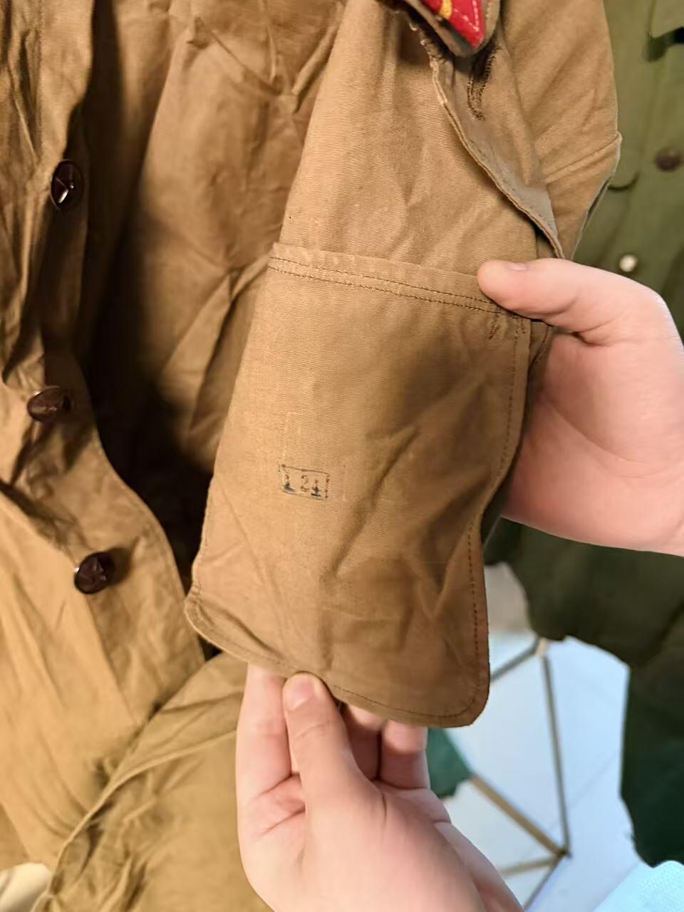 （450件拍品！制服徽章盛宴）罗岚⭐爱藏⭐年前甄选大拍场-店主清仓处理-分享拍场额外现金红包（实体经营） su-M55式陆装甲中士常服 二号尺码 基本全新库存品 （符号系早期鎏金复刻道具）