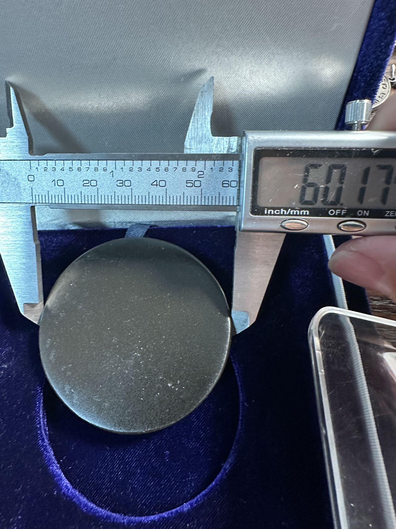 蒂克钱币 -第58场 日本企业章 徽章专场 田园调布邮便局开局50年 纪念铜章 60mm 127g 大绒布盒