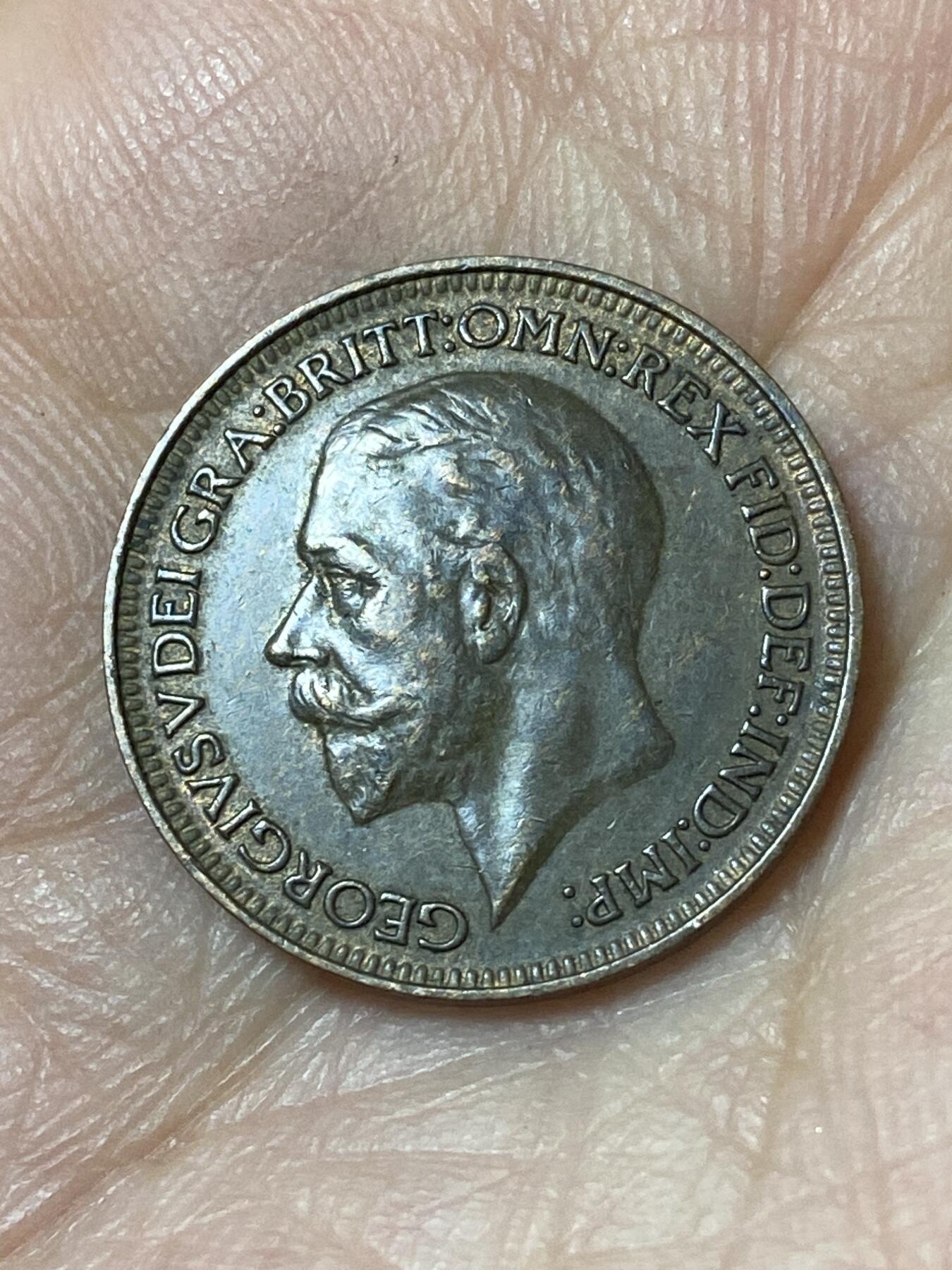 2026年第二十四场(总第一百九十三场）外国好品散币场(免佣金) 好品–英国🇬🇧1932年1法新(乔治五世第三版)