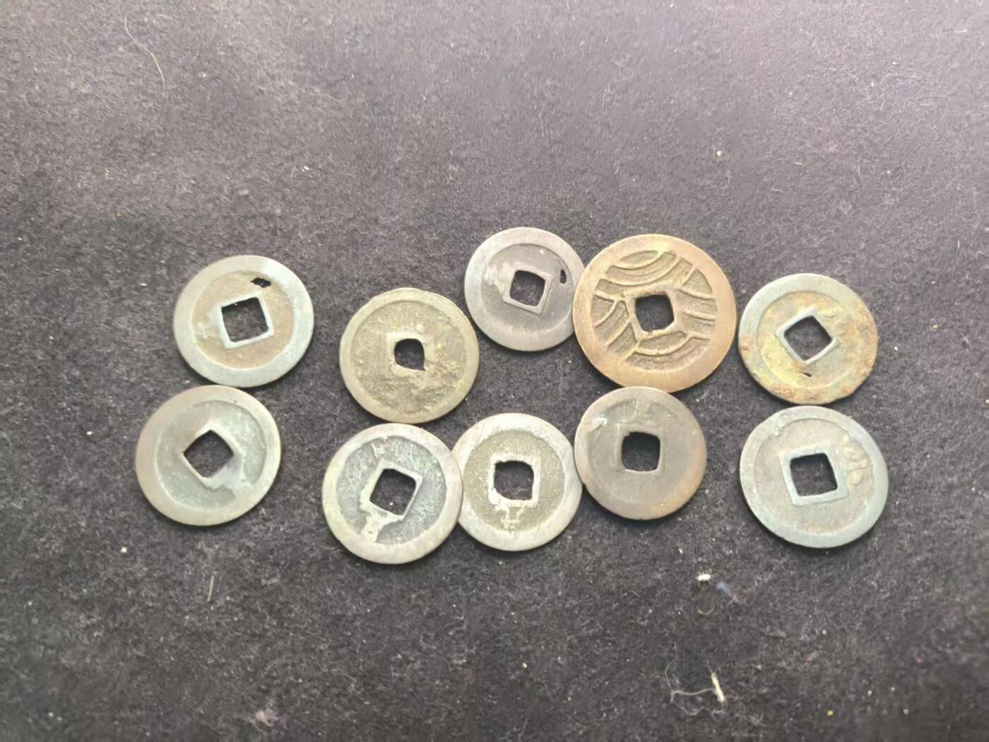 （450件拍品！制服徽章盛宴）罗岚⭐爱藏⭐年前甄选大拍场-店主清仓处理-分享拍场额外现金红包（实体经营） 日本宽永通宝10枚 品相如图