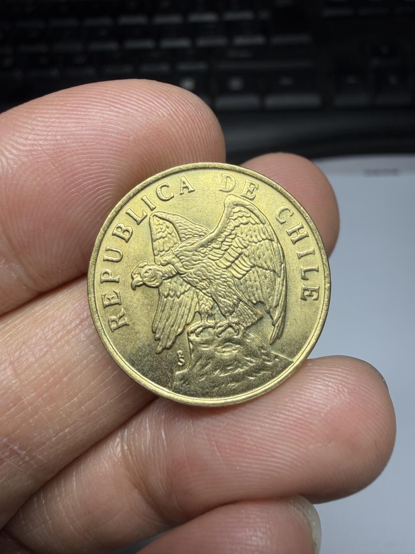 2025年集古藏今外币拍卖第二期-第7场—（总第307拍），可以寄存60天，满160元包邮。 1979年智利50分