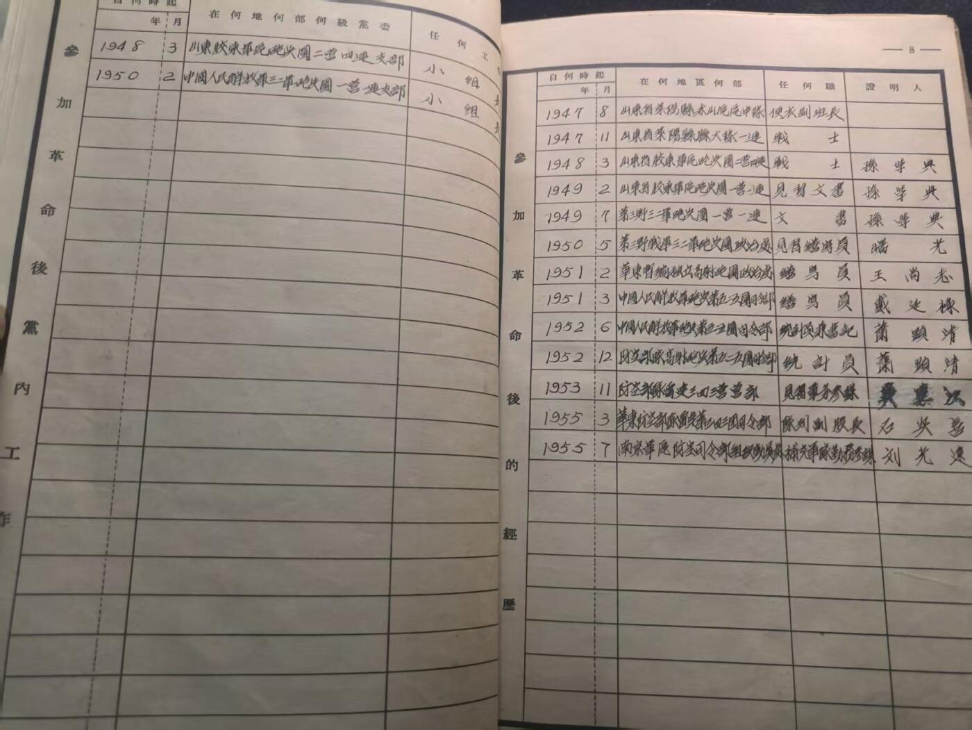 （450件拍品！制服徽章盛宴）罗岚⭐爱藏⭐年前甄选大拍场-店主清仓处理-分享拍场额外现金红包（实体经营） su-M50时期幹部履歷書  内容详实丰富 不管是出造型还是收藏都非常好