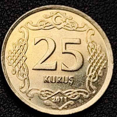 泉币菌-第187场- 精品福利场 （本周五和之前拍的 2月14日发货） - 土耳其25库鲁硬币 凯末尔总统