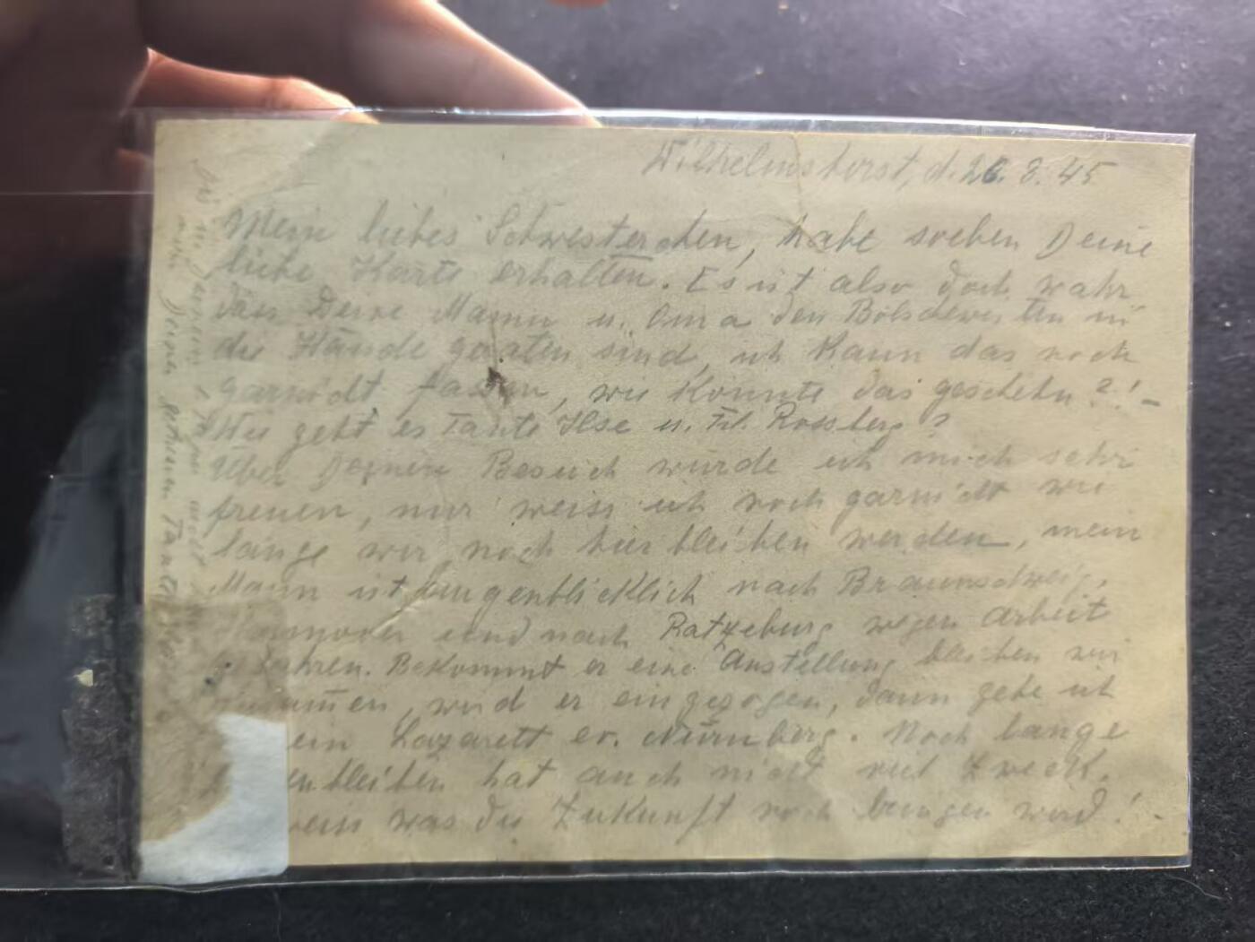 （450件拍品！制服徽章盛宴）罗岚⭐爱藏⭐年前甄选大拍场-店主清仓处理-分享拍场额外现金红包（实体经营） 德意志第三帝国战时明信片  H. Stiller女士寄出  详细看简介