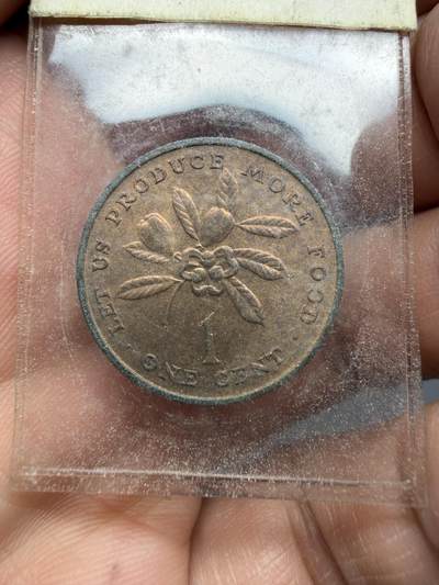 2025年集古藏今外币拍卖第二期-第7场—（总第307拍），可以寄存60天，满160元包邮。 - 1971年牙买加一分