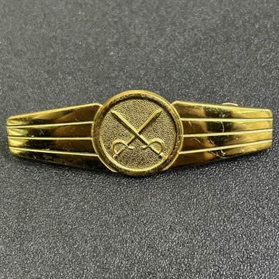 西秦中古拍卖第七十七期 2026马年新春专场 本场拍品年初九发出 - 西德 联邦德国 金级通用军官技能等级证章