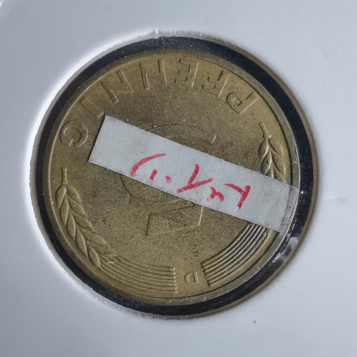 沼泽如烟--第992场 德国1980年5芬尼