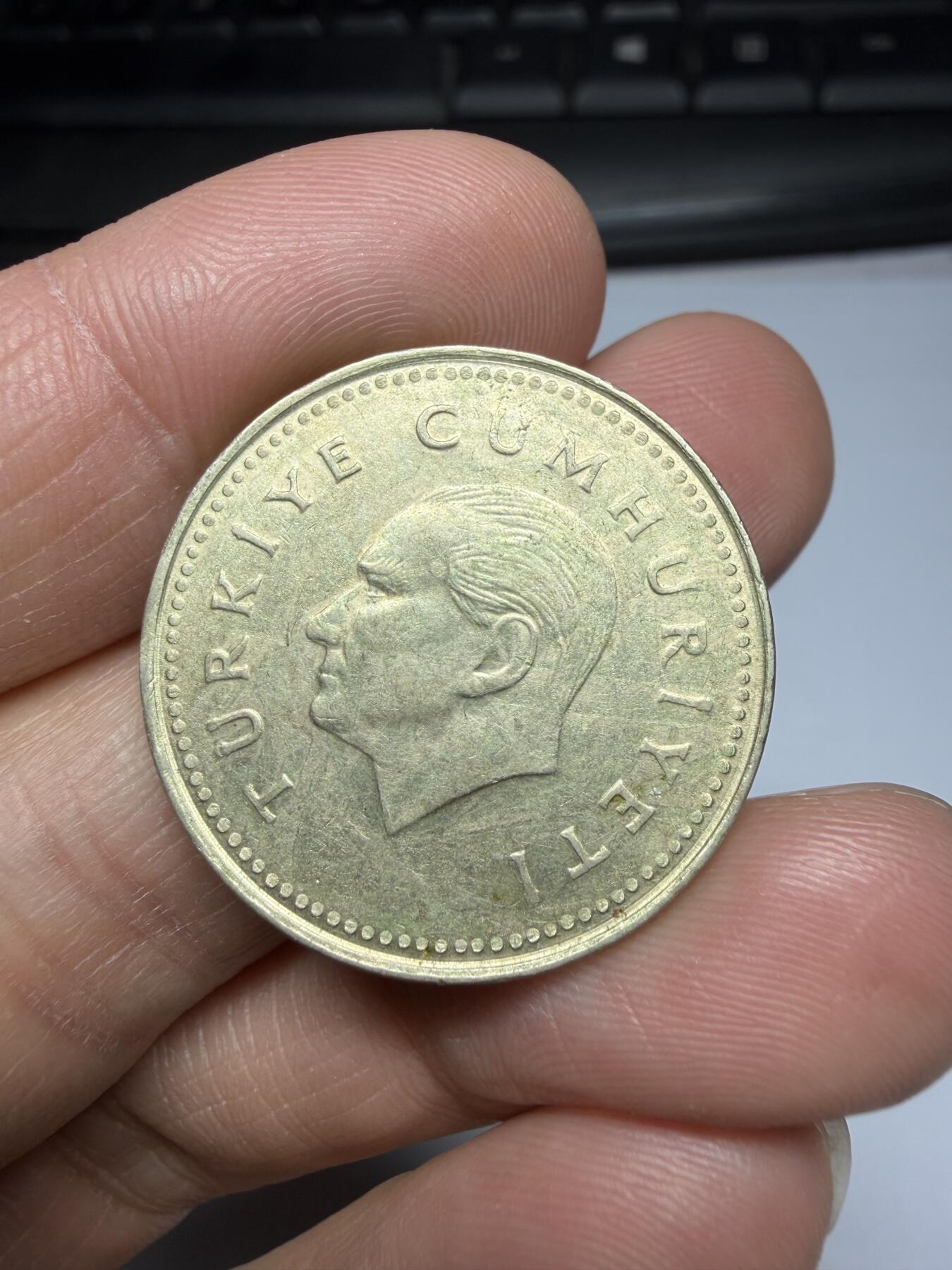 2025年集古藏今外币拍卖第二期-第7场—（总第307拍），可以寄存60天，满160元包邮。 1991年土耳其2500里拉