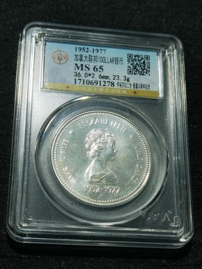 天下钱庄专场欢迎参拍 - 加拿大1加元银币