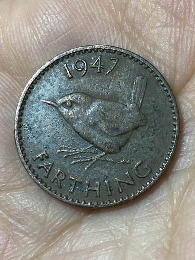 2026年第二十四场(总第一百九十三场）外国好品散币场(免佣金) - 英国🇬🇧1947年1法新(乔治六世第一版)