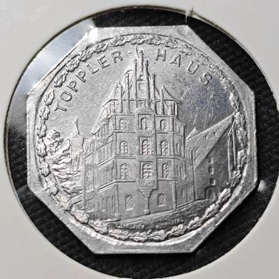 KK钱币收藏小铺  第397期 百期特拍（四拍之一） 2月预留时间 周末发货 -  ND(1919) 德紧纽伦堡-菲尔特 20芬尼铝币 好品