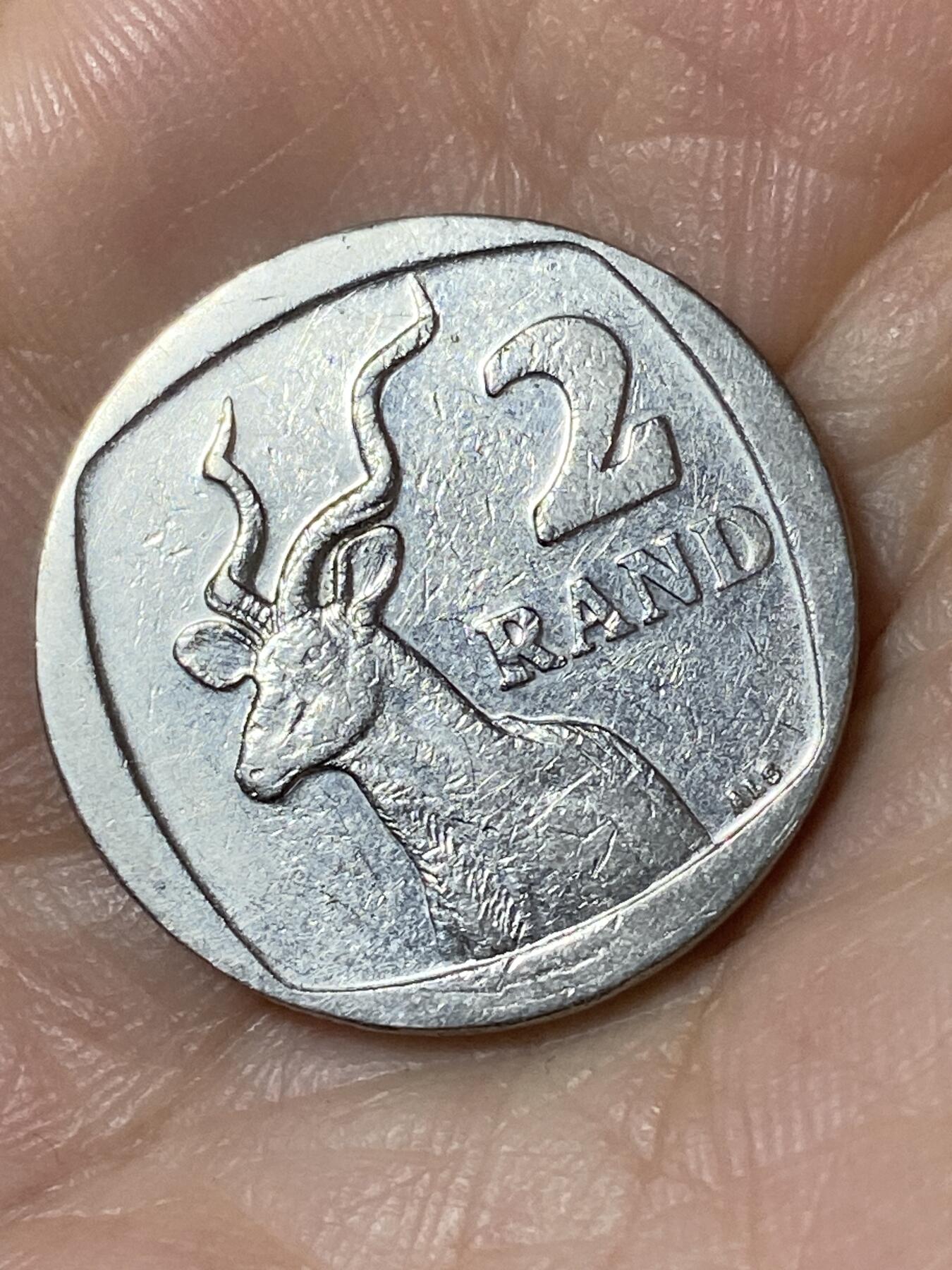 2026年第二十三场(总第一百九十二场）外国好品散币场(年后发货) 南非🇿🇦2007单年份2兰特(英文和聪加语版)