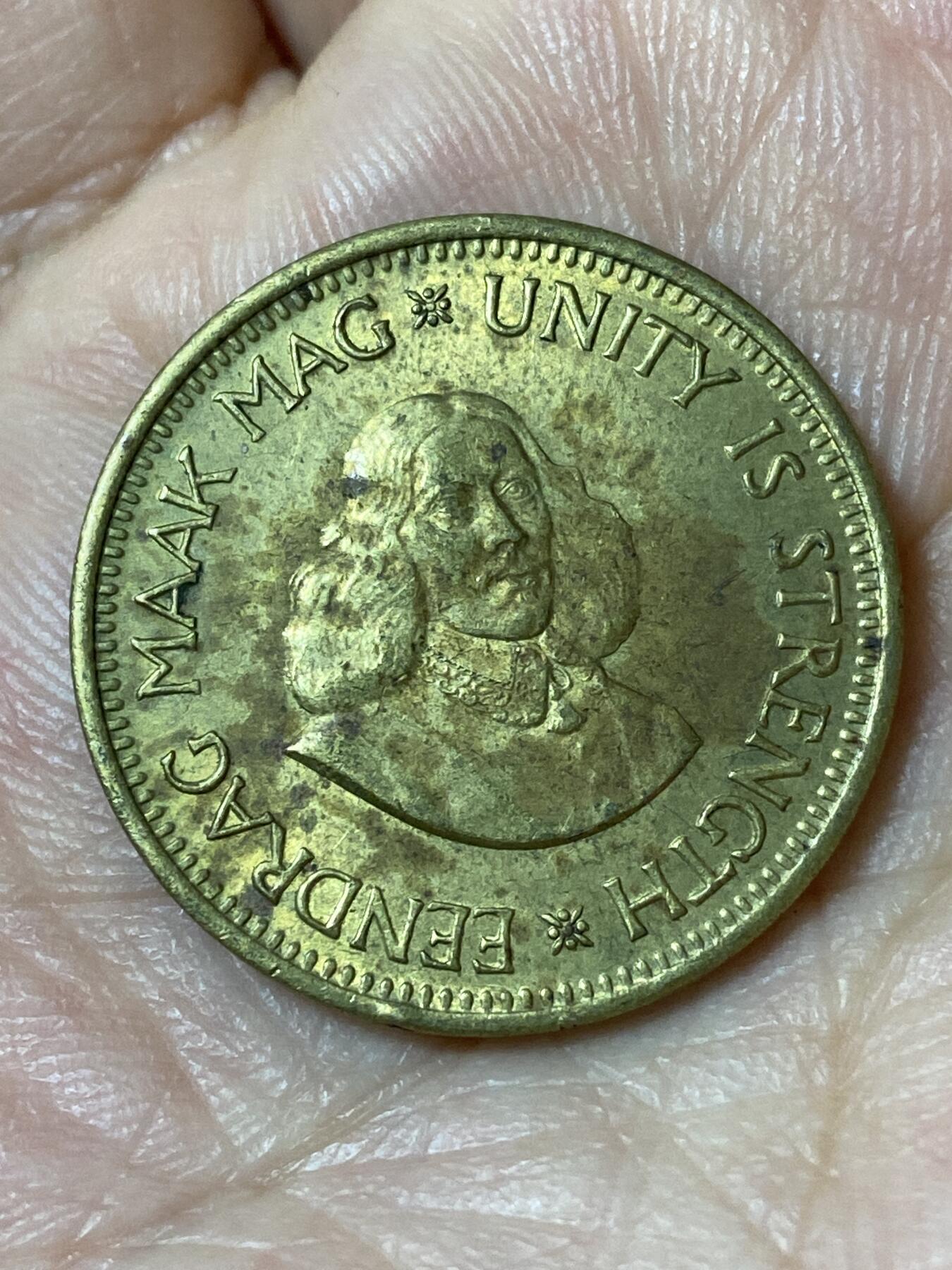 2026年第二十三场(总第一百九十二场）外国好品散币场(年后发货) 南非🇿🇦1961年1/2分(独立后首套流通硬币)