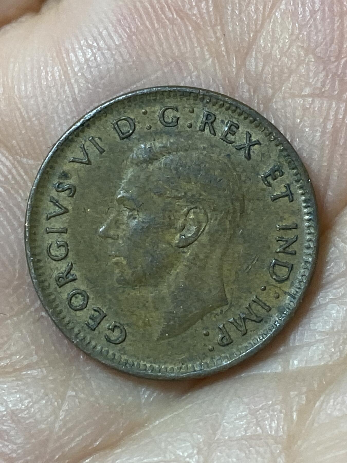 2026年第二十四场(总第一百九十三场）外国好品散币场(免佣金) 加拿大🇨🇦1943年1分(乔治六世第一版)