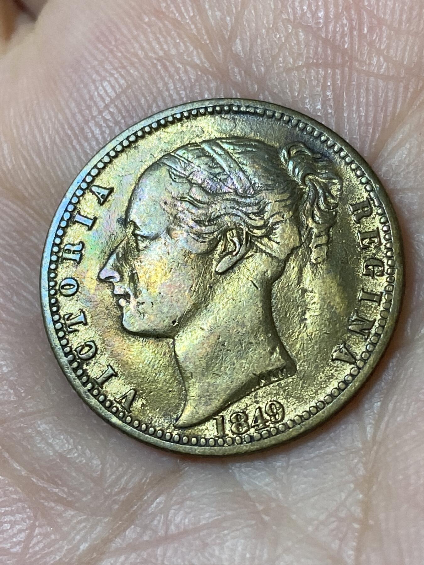 2026年第二十三场(总第一百九十二场）外国好品散币场(年后发货) 维多利亚女王1849年纪念章(德国制造)