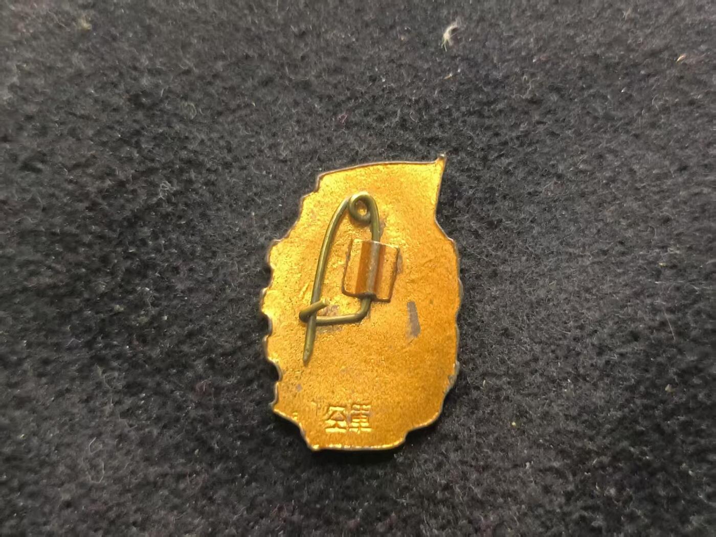 （450件拍品！制服徽章盛宴）罗岚⭐爱藏⭐年前甄选大拍场-店主清仓处理-分享拍场额外现金红包（实体经营） su-M55式时期 二级运动员证章 黄铜热珐琅材质 背“空军”军用版