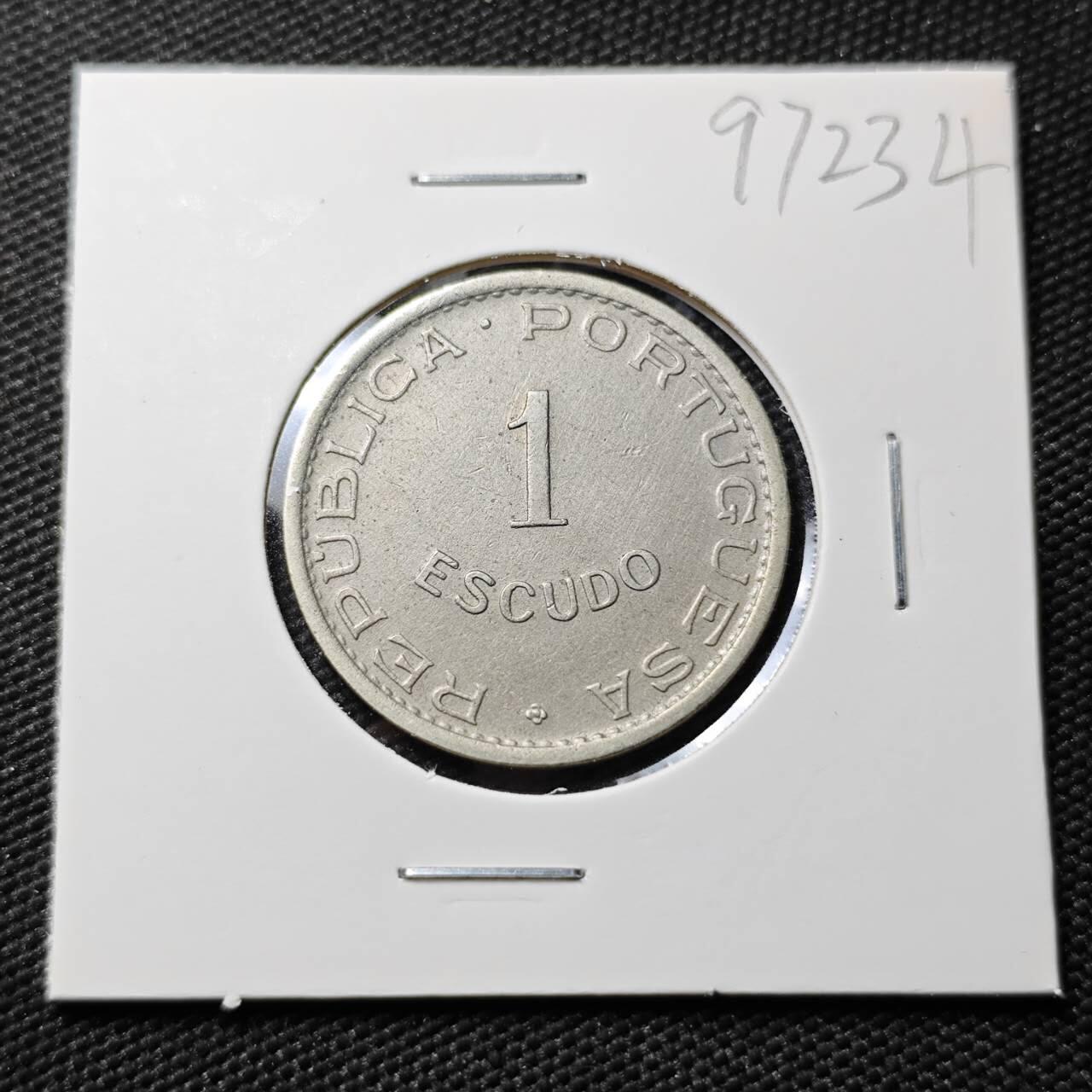 KK钱币收藏小铺  第397期 百期特怕（四拍之一） 2月预留时间 周末发货  1950莫桑比克1埃斯库多镍币