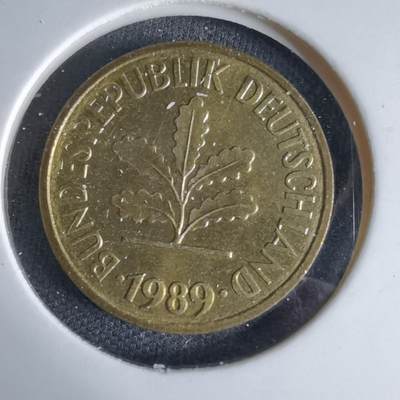 沼泽如烟--第992场 - 德国1989年5芬尼