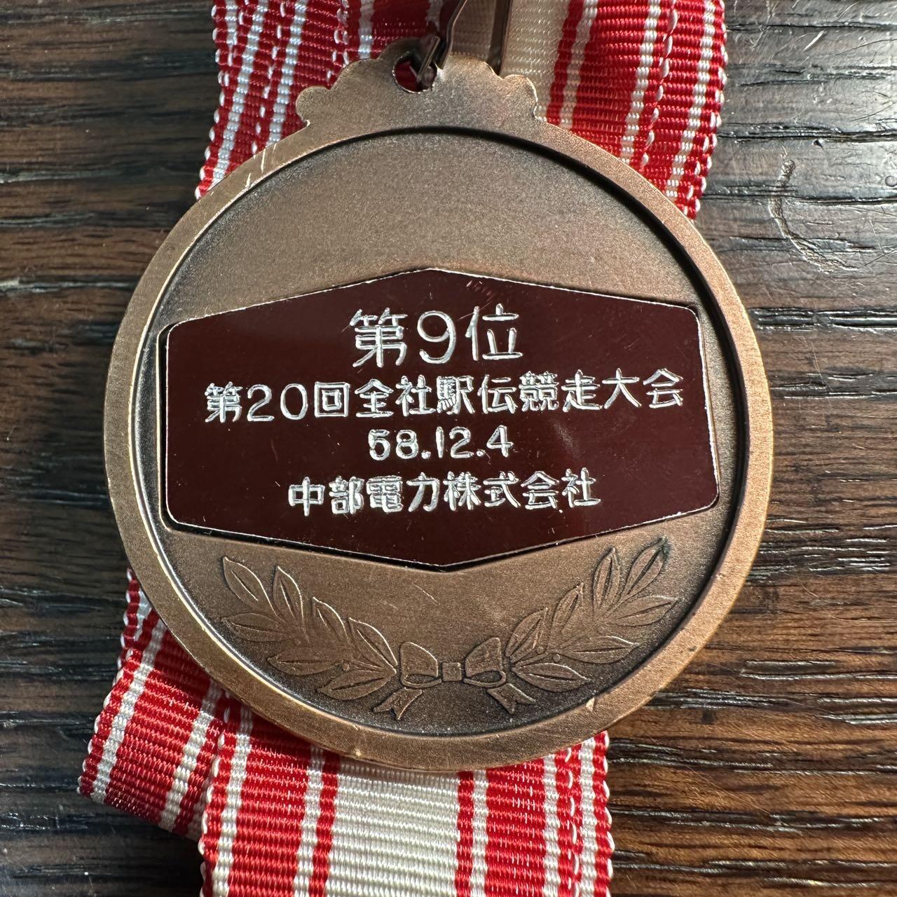 蒂克钱币 -第58场 日本企业章 徽章专场 中部电力公司 第20回全体竞走大会 奖牌