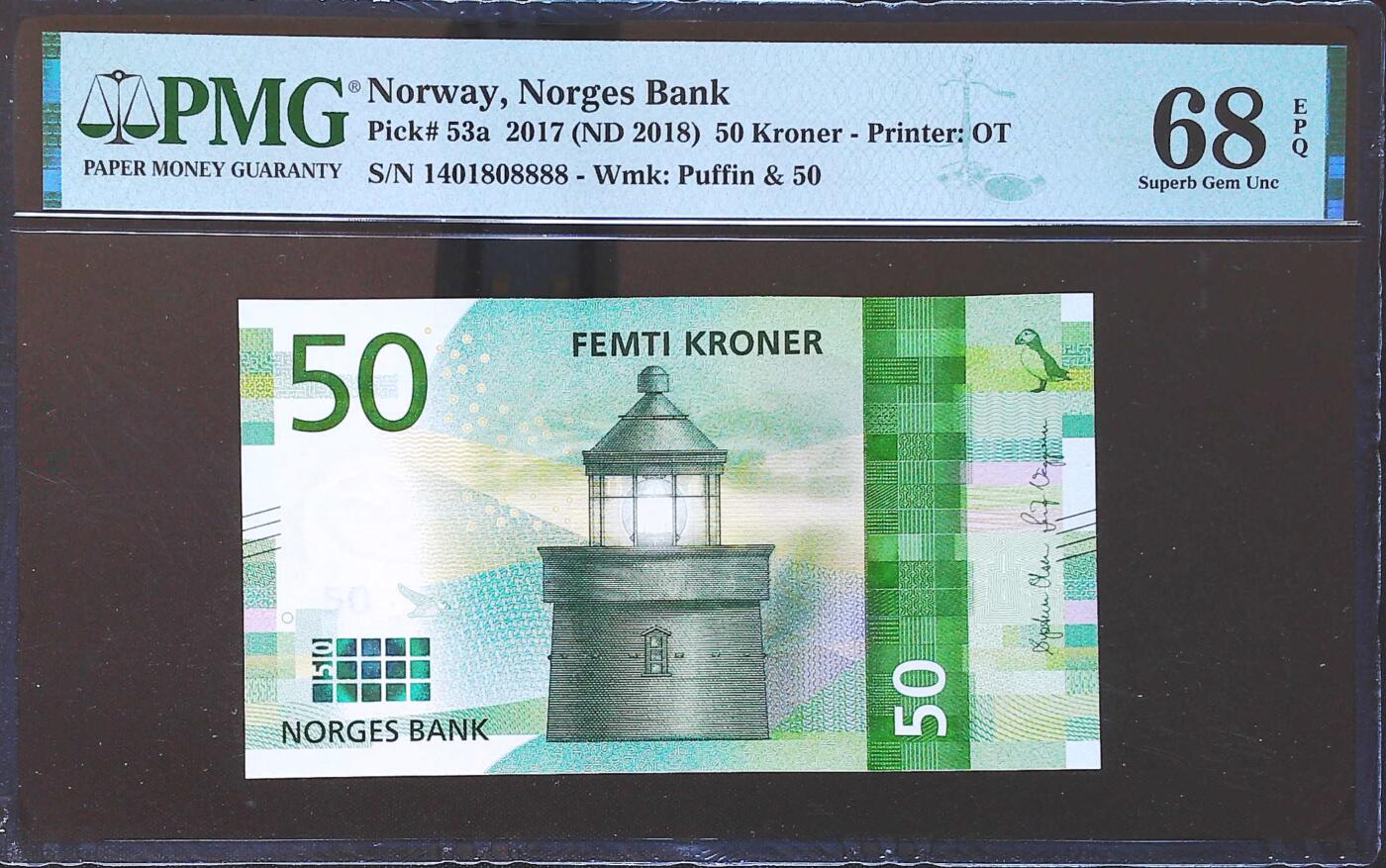 世界靓号纸钞第八十二期