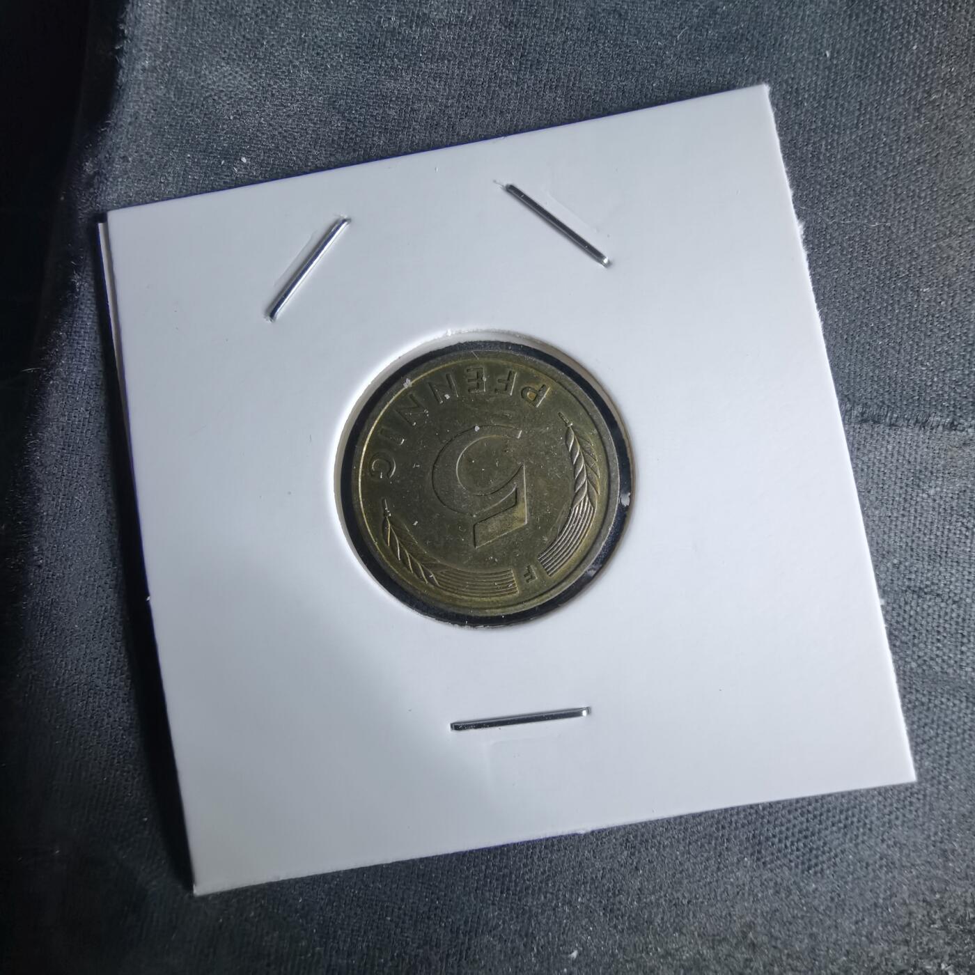 沼泽如烟--第992场 德国1980年5芬尼