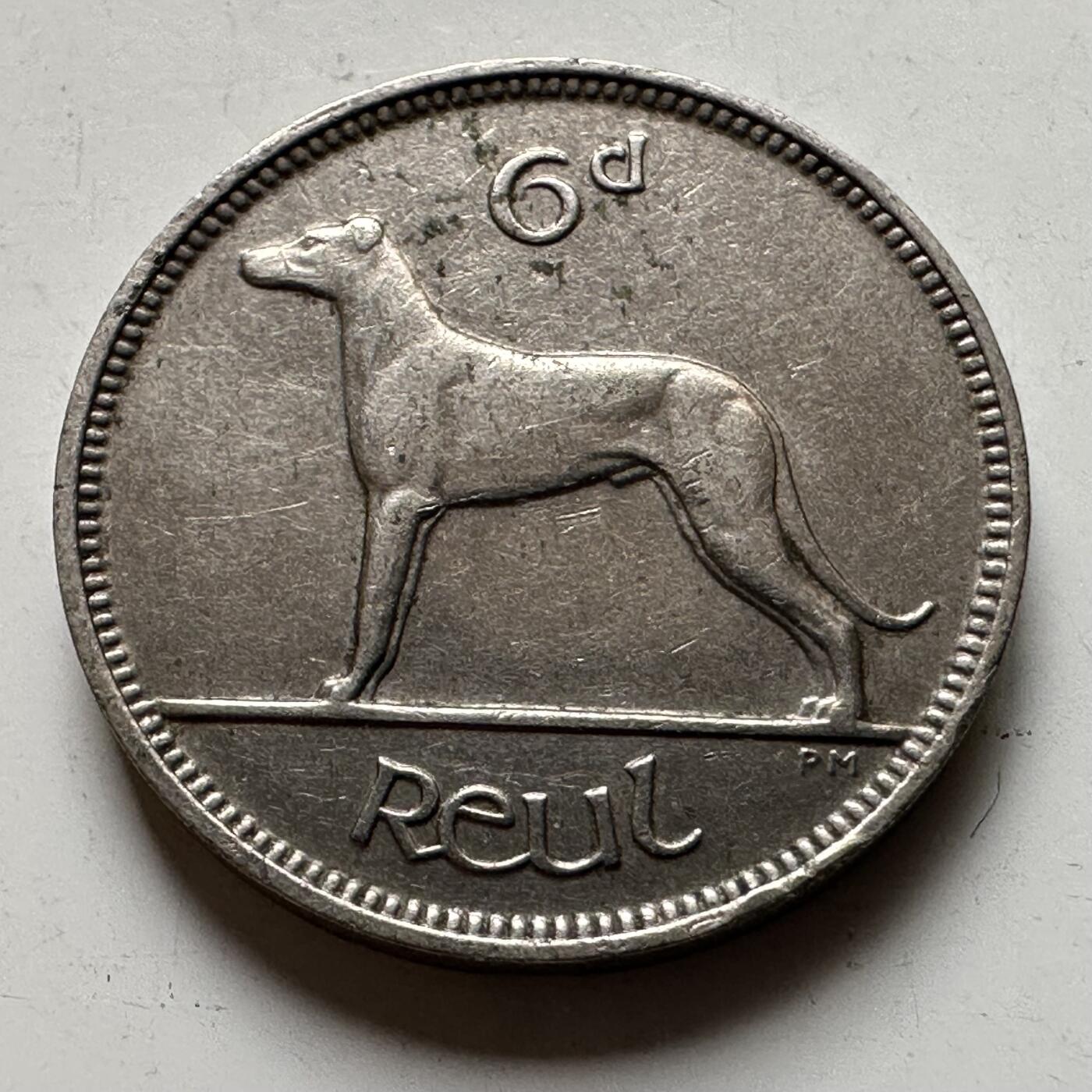 🌹外币初藏🌹🐯2026年第19场 快递已停，正月十五后再发 爱尔兰1934年6便士