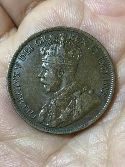 2026年第二十三场(总第一百九十二场）外国好品散币场(年后发货) - 流通好品–加拿大🇨🇦1916年1分(乔治五世第二版)