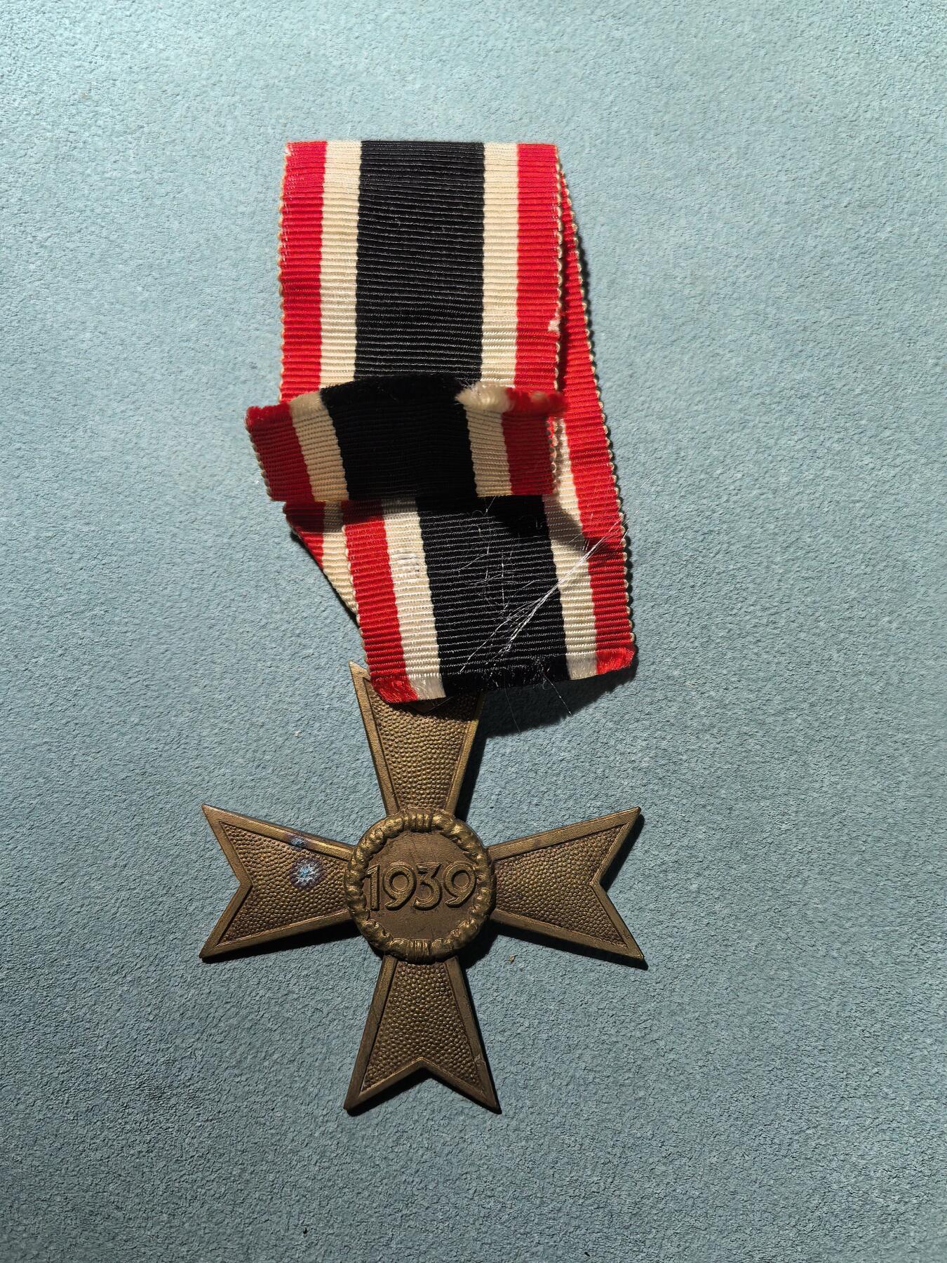 盛世勋华——号角文化勋章邮票专场拍卖第305期 德国（1939）二级无剑战功十字勋章 带50厂厂标（Karl Gschiermeister, Wien） 