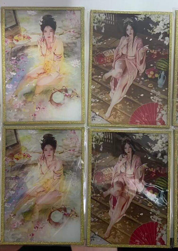 麦趣喜第二场(2月12号周四晚上20点截拍，专注买家市场，福利拉满)  燎原卡牌 刷子 杜夫人&大乔 原画异画 一套齐