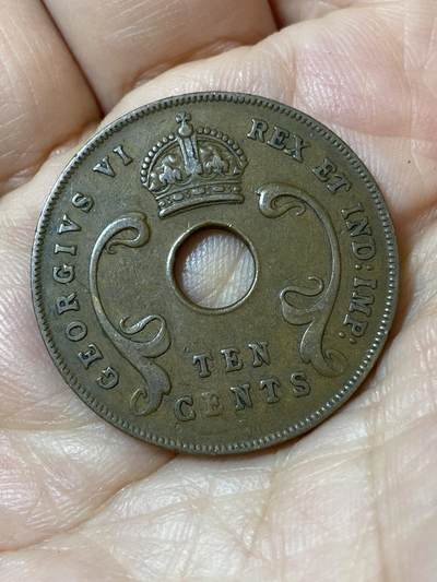 2026年第二十三场(总第一百九十二场）外国好品散币场(年后发货) - 英属东非1941年10分(乔治六世第一版关门年，无标版)