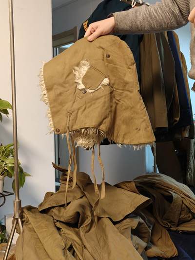 （450件拍品！制服徽章盛宴）罗岚⭐爱藏⭐年前甄选大拍场-店主清仓处理-分享拍场额外现金红包（实体经营） - su-M55式内蒙羊皮毛骑兵帽 头围不限