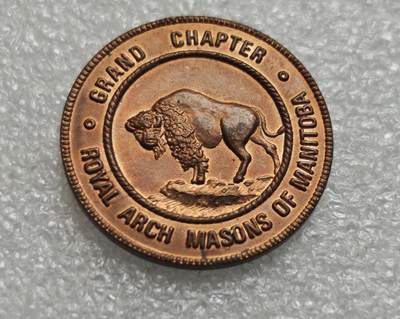 瓶子🏺第229期拍卖会[节后2月24日发货] -   英国皇室共济会  共济会1便士代币