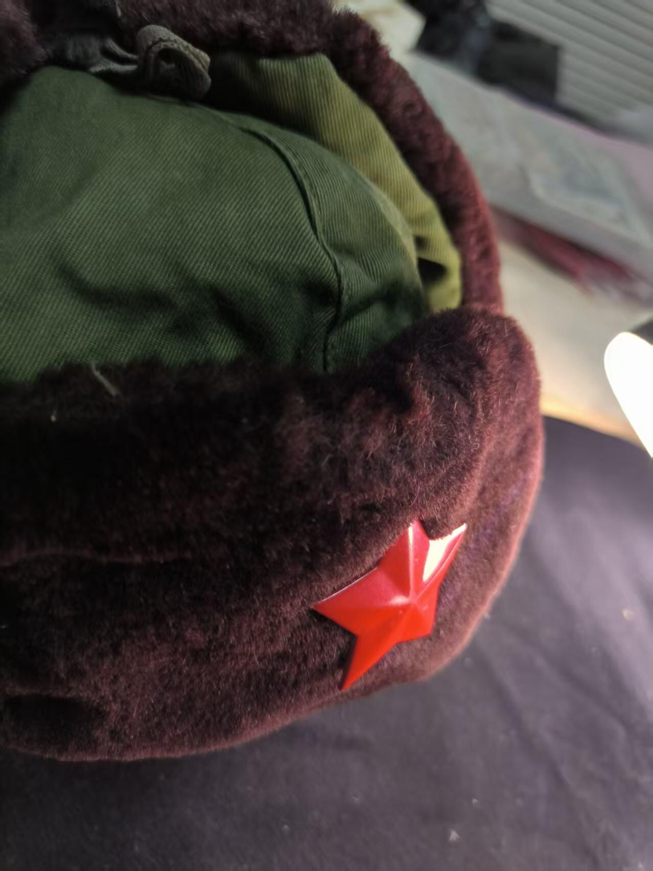 （450件拍品！制服徽章盛宴）罗岚⭐爱藏⭐年前甄选大拍场-店主清仓处理-分享拍场额外现金红包（实体经营） su-M65式陆早期斜纹棉帽 约58头围 原品帽徽