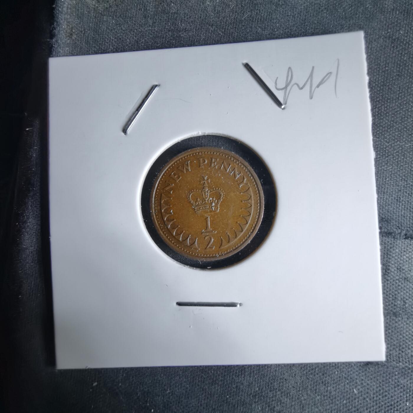 沼泽如烟--第992场 英国1971年半便士