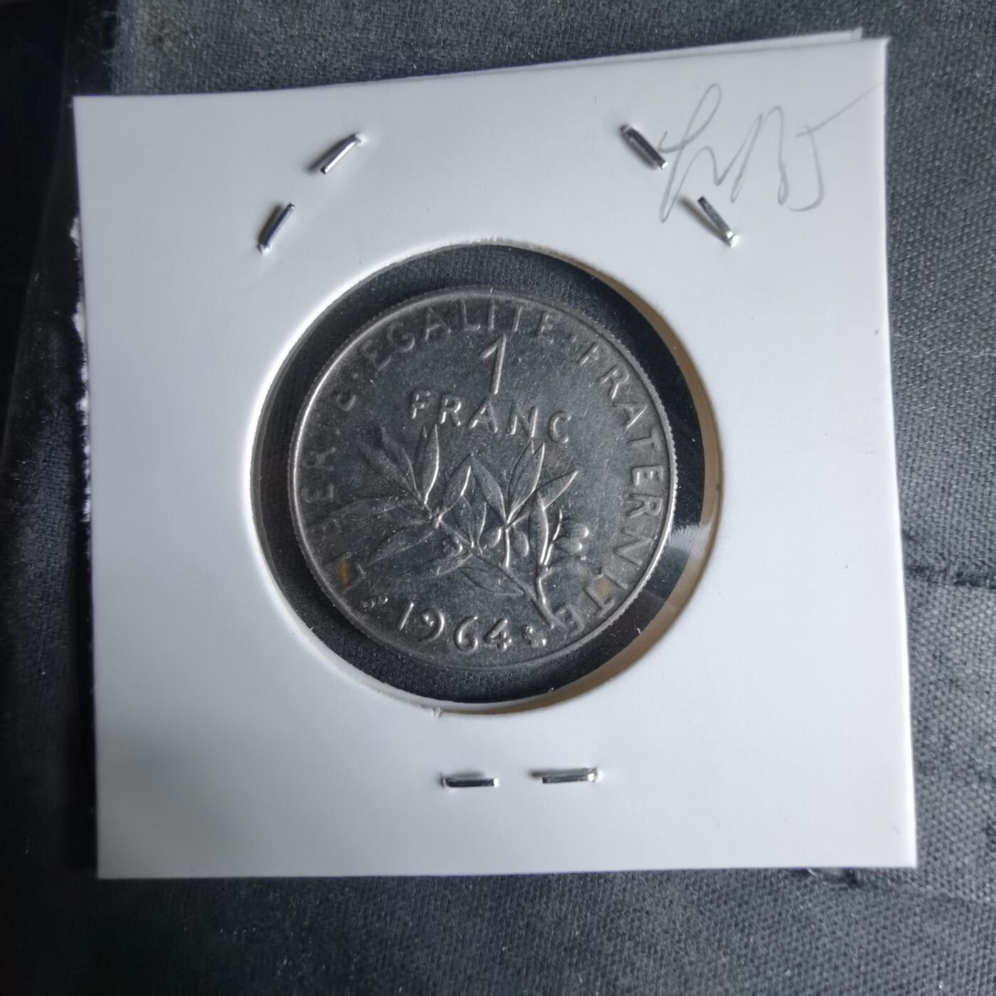 沼泽如烟--第992场 法国1964年1法郎