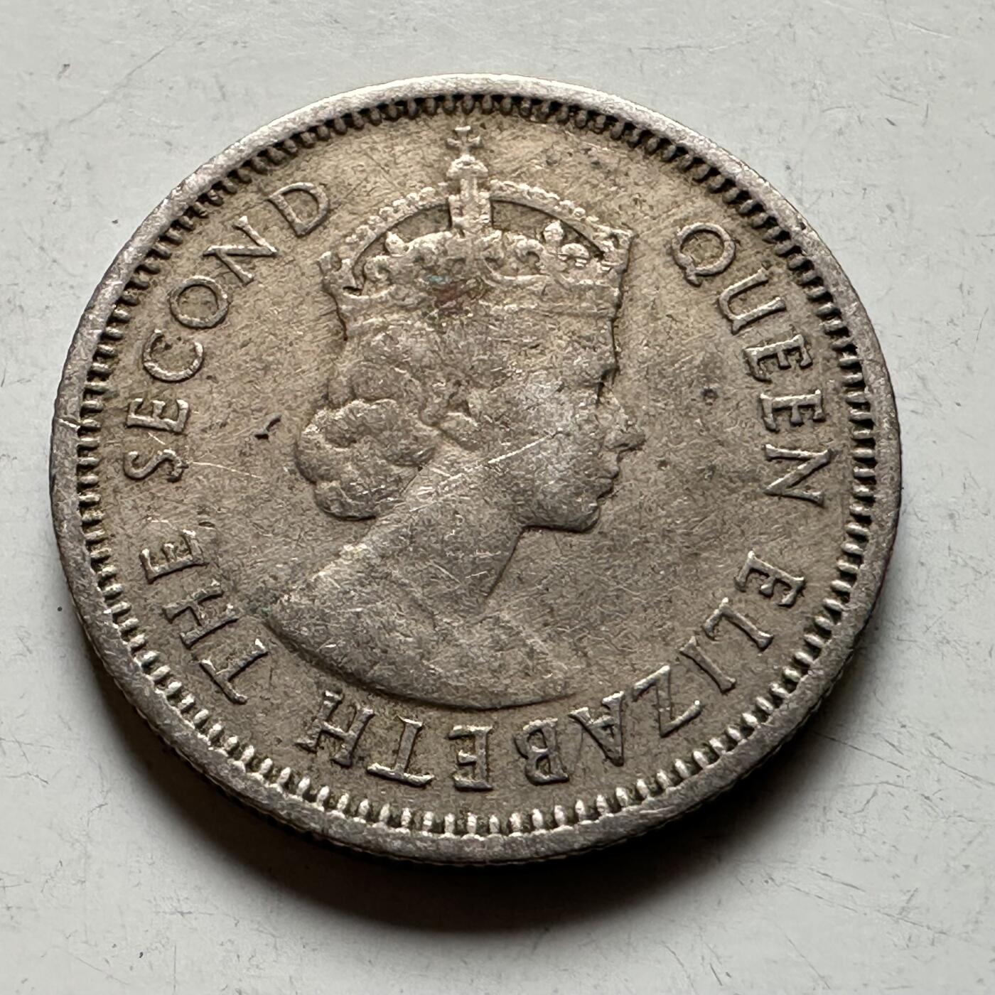 🌹外币初藏🌹🐯2026年第19场 快递已停，正月十五后再发 东加勒比1959年十分