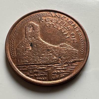 🌹外币初藏🌹🐯2026年第19场 快递已停，正月十五后再发 - 马恩岛2002年一便士